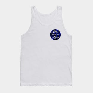 "Fine, make me your villain" Darkling Quote Tank Top